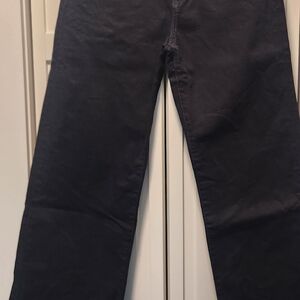 Hudson Jeans (Rosalie) Women's Wide-Leg Jeans - Black